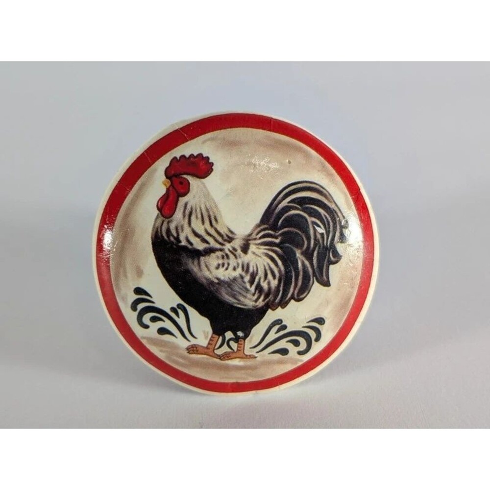 Ceramic Rooster Drawer/ Cabinet Knobs/ Pulls